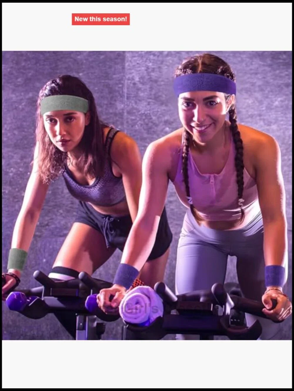 Moisture Wicking Cotton Terry Cloth Sports Headband for Running Gym Tennis